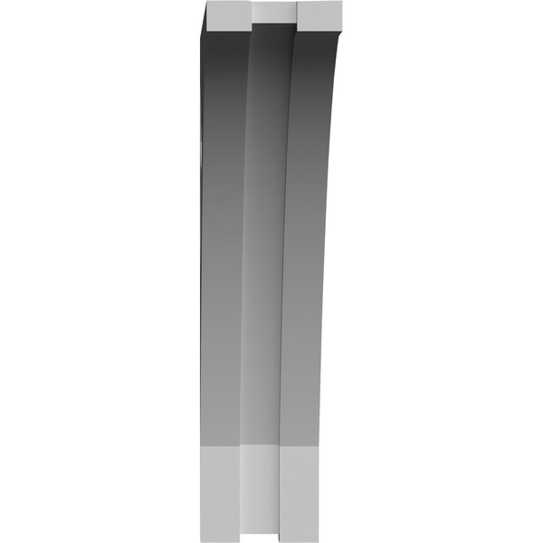 Naple Architectural Grade PVC Corbel, 1 7/8W X 5D X 8H